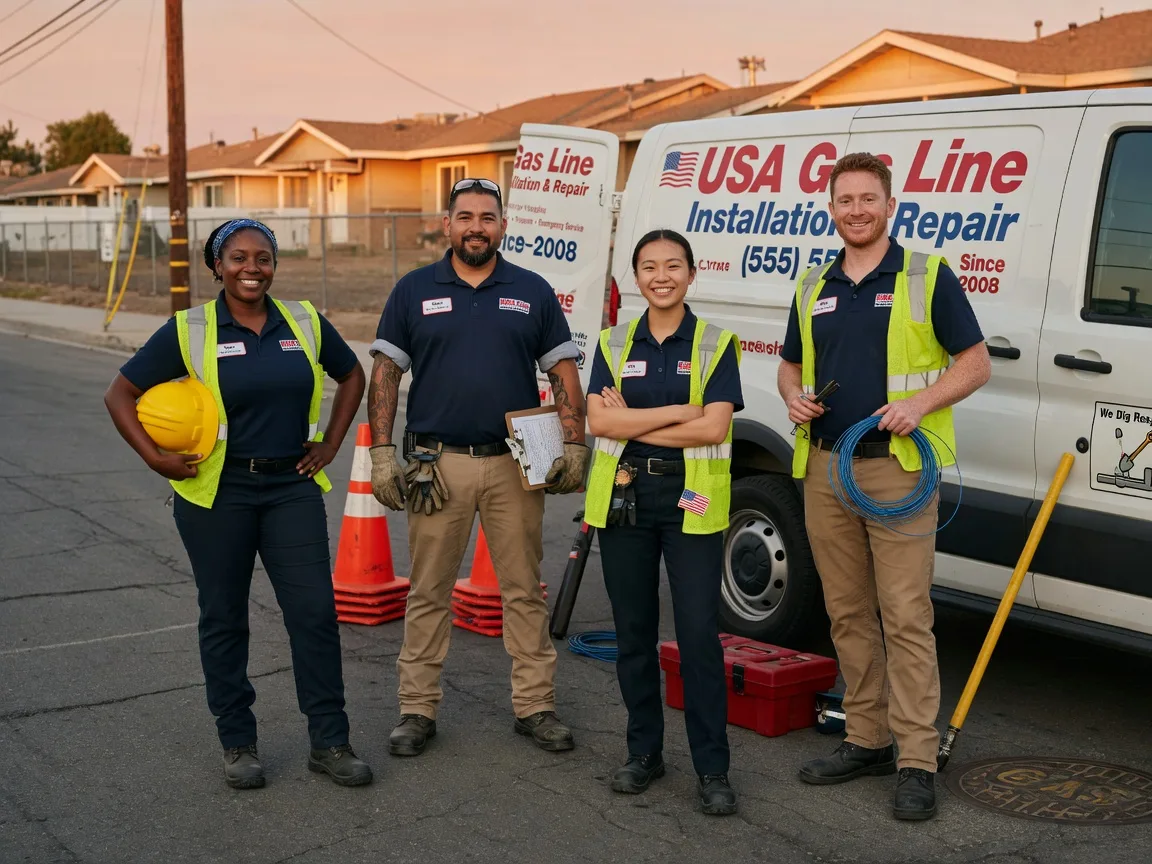 Gas Line Installation company in Castle Hayne, NC